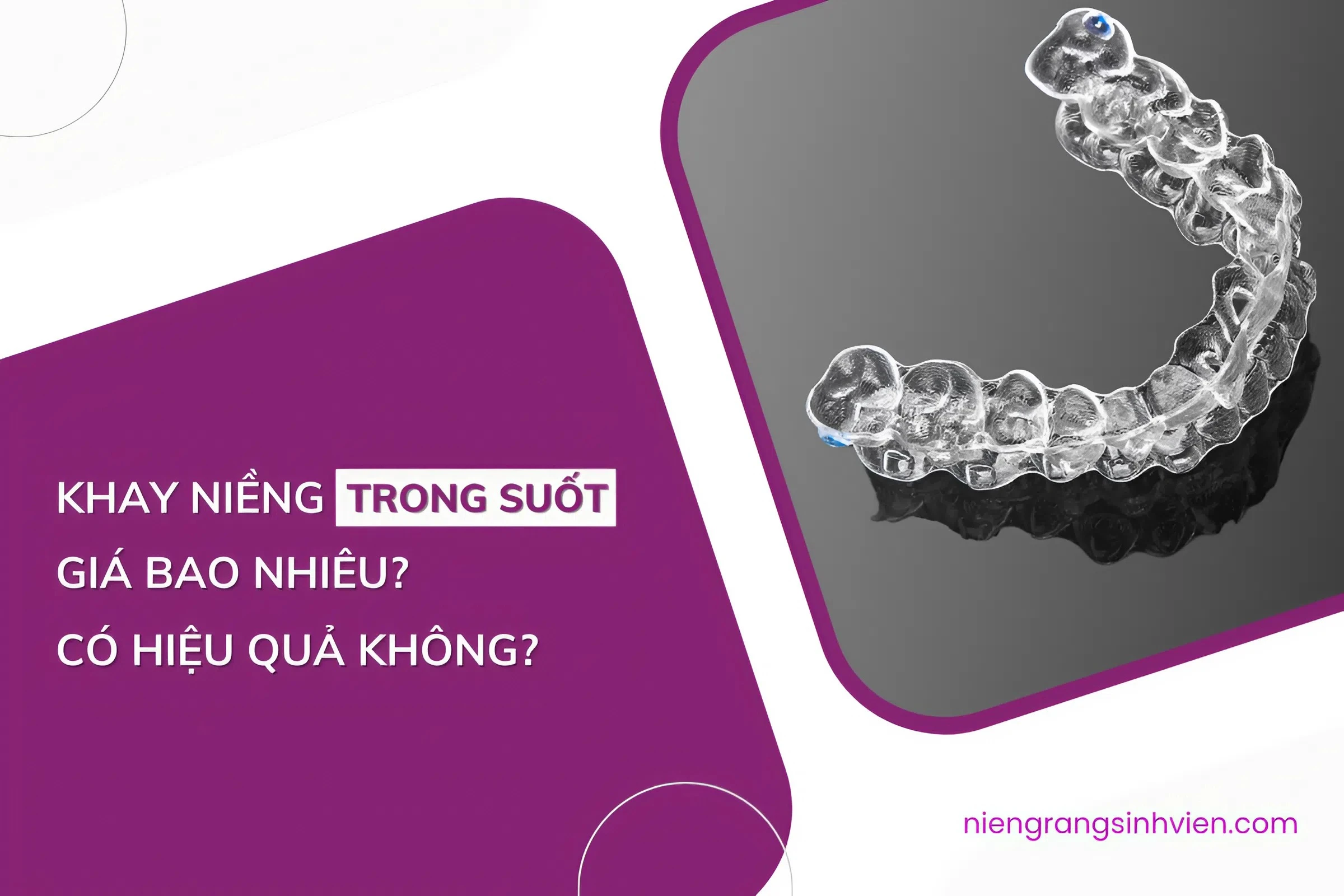 khay niềng răng trong suốt